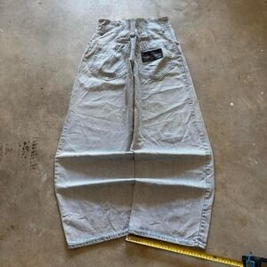 Baggy Wide Leg Johnny Q Jnco Styl Light Wash Denim Y2k Vintage Jeans 34x32